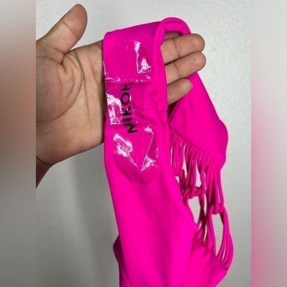 NWT MIKOH Velzyland String Side Bikini Bottom Size Medium - Picture 6 of 6